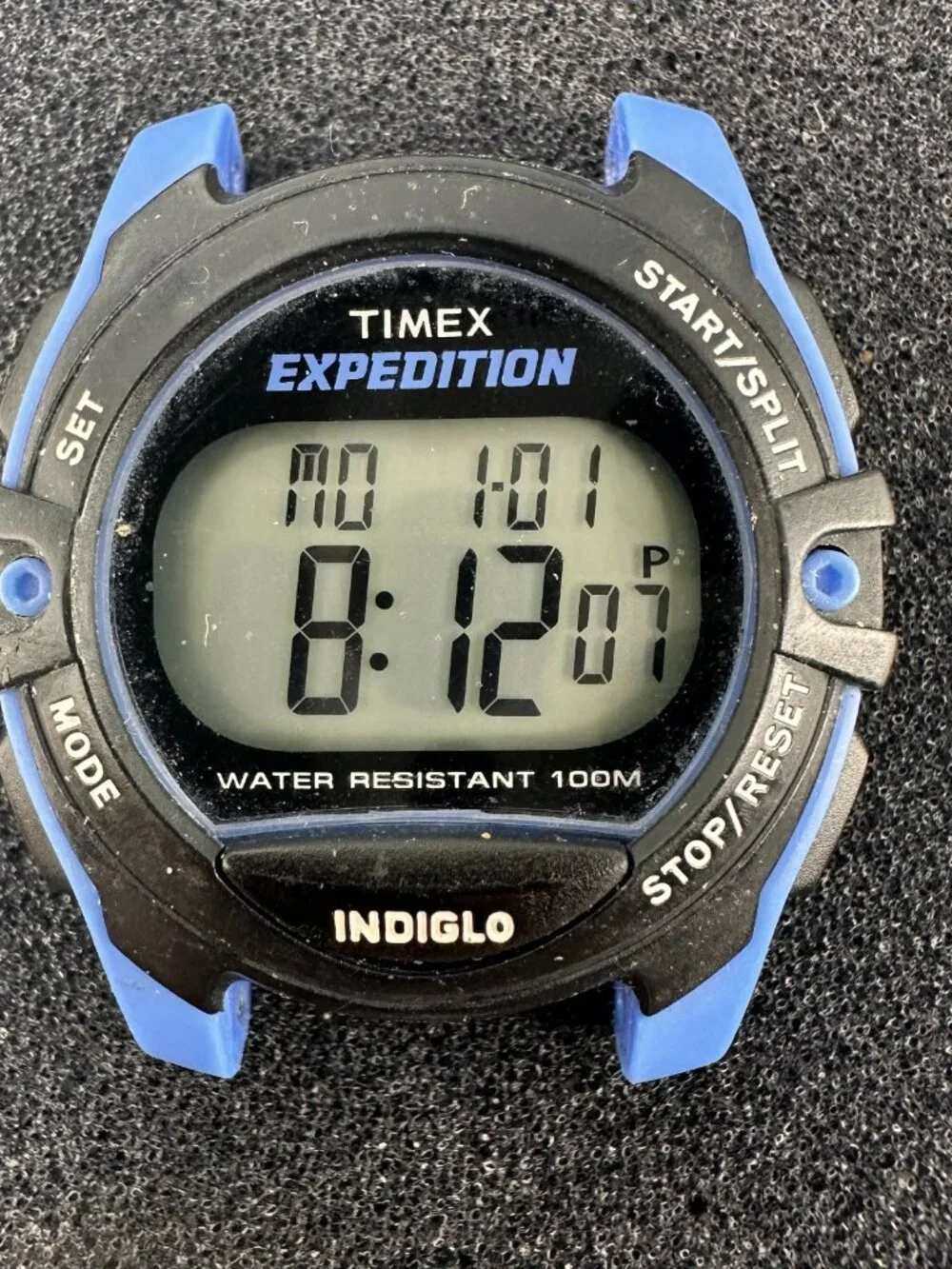 3/$30 Timex Expedition Digital Watch Men Women Black Blue No Band